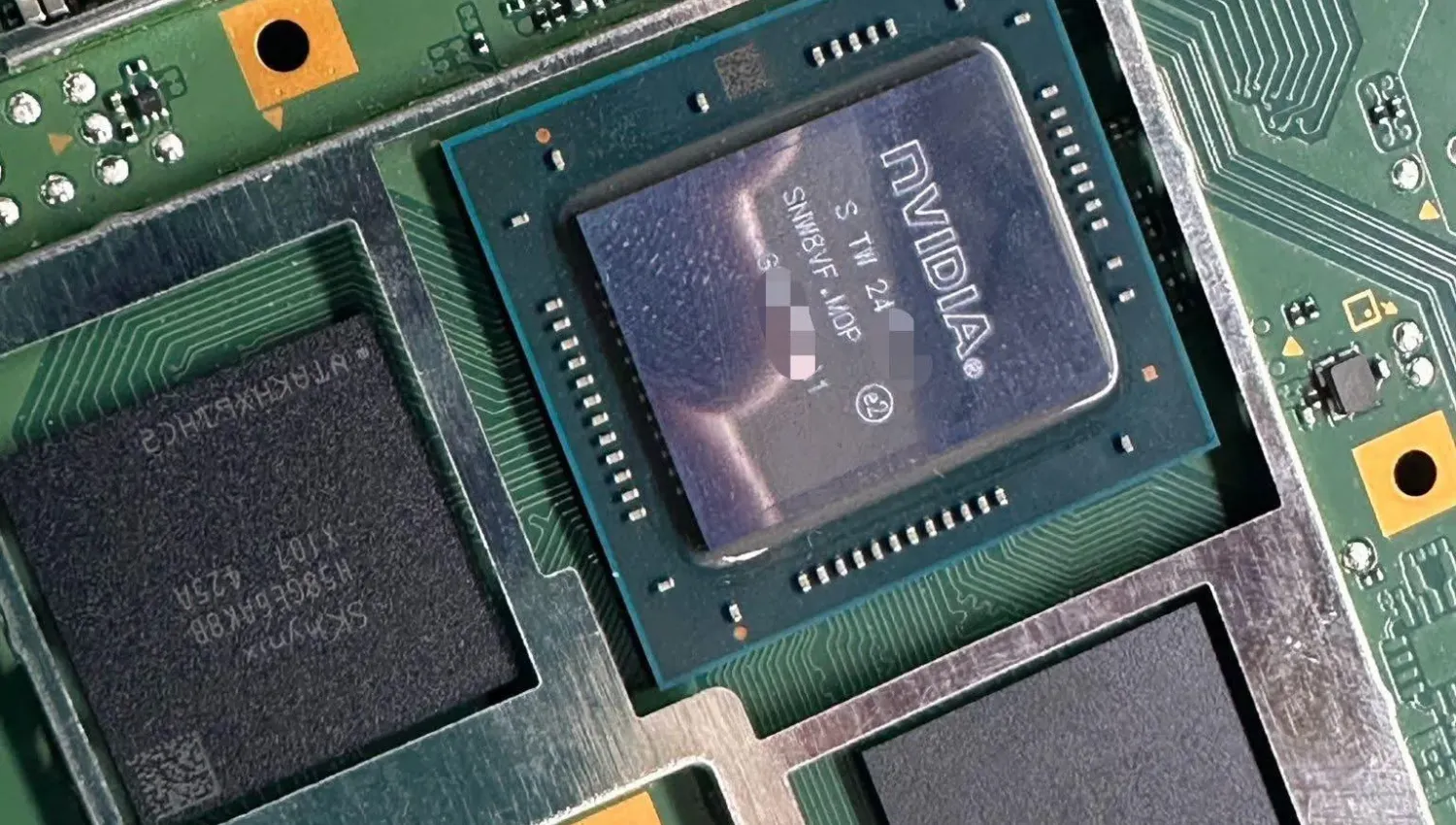 Photo d'un processeur Nvidia T239