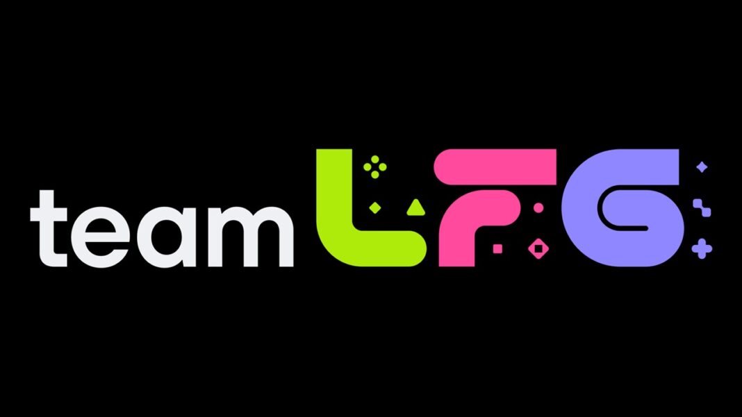 Logo officiel du studio TeamLFG, nouveau développeur PlayStation fondé par des vétérans de Bungie, Fortnite et Roblox