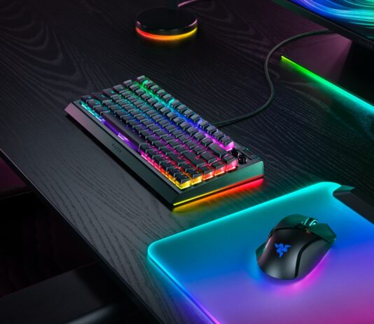 Razer se met aussi au DIY et lance le BlackWidow V4 75% Barebones Razer présente son clavier barebone Blackwidows V4 75%