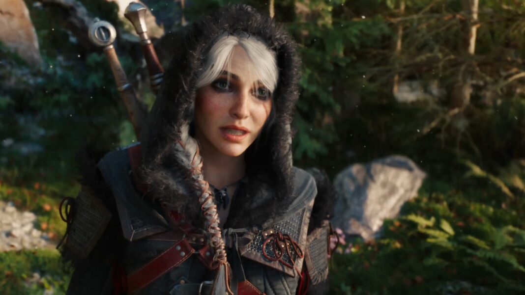 Ciri dans la démo technique Unreal Engine 5 de The Witcher 4