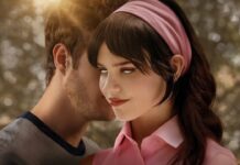 Critique de Companion : un thriller SF surprenant avec Sophie Thatcher Affiche du film Companion avec Sophie Thatcher et Jack Quaid dans un moment ambigu