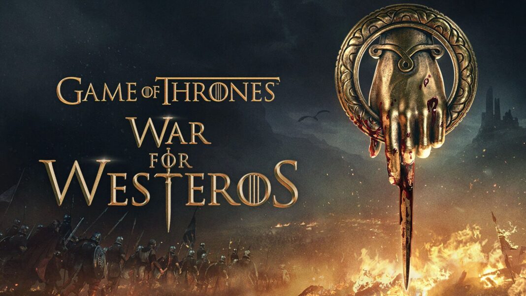 Visuel officiel de Game of Thrones: War for Westeros, le jeu de stratégie en temps réel sur PC annoncé pour 2026