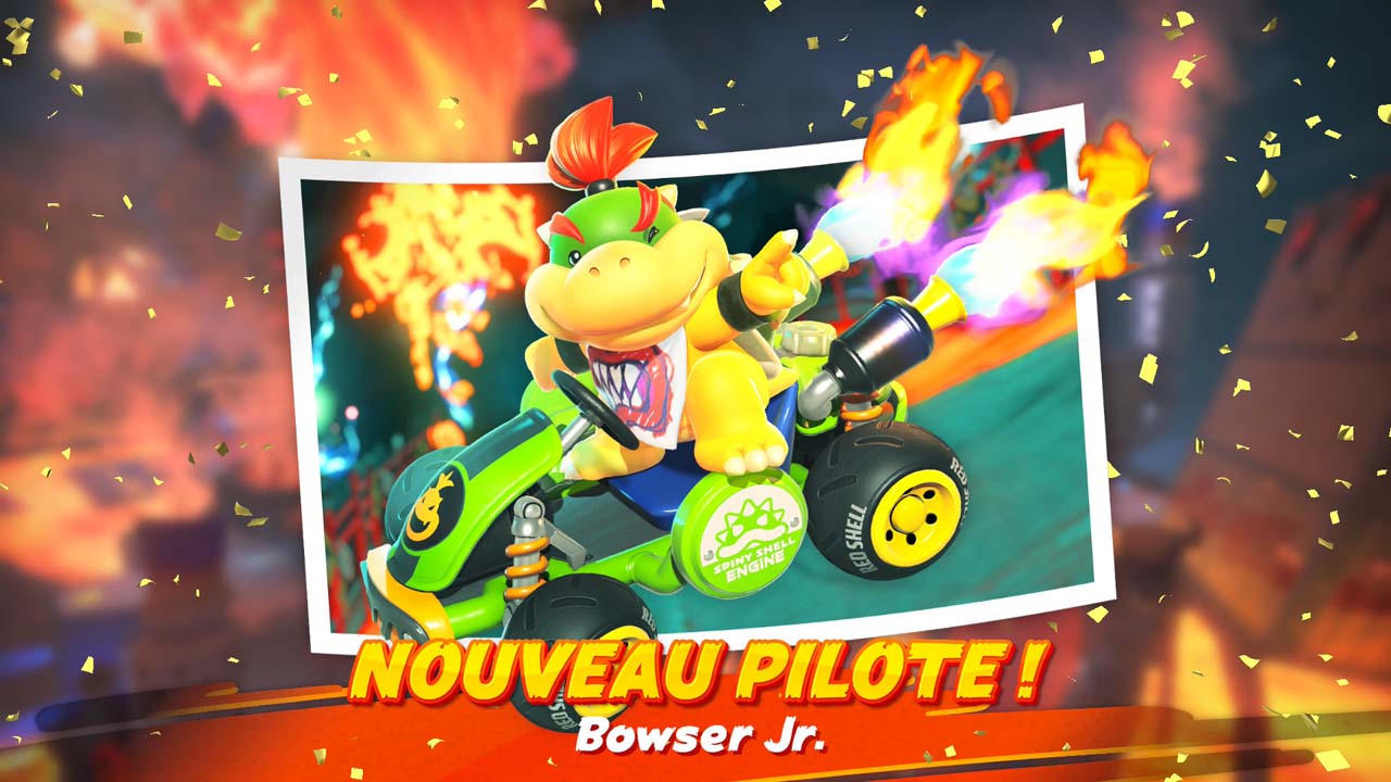 Débloquer Bowser Jr. comme pilote