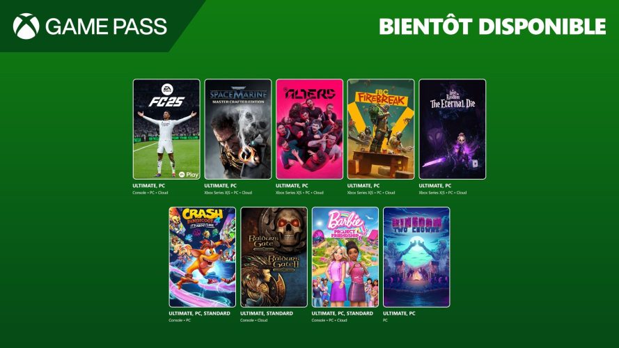 Xbox Game Pass juin