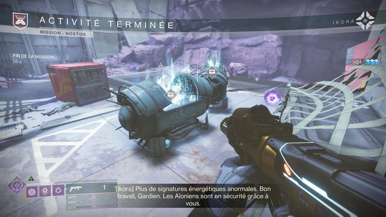 Exploration de la planète Keplar dans Destiny 2 : Les Confins du Destin sur PC