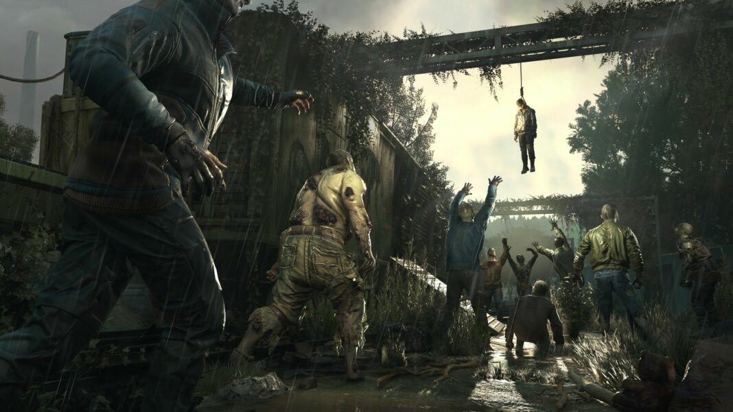 Horde d’infectés attaque Dying Light The Beast gameplay