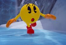 Le remake de Pac-Man World 2 arrive sur Switch 1 et 2 dès septembre Pac-Man patinant sur la glace dans Pac-Man World 2 Re-Pac sur Nintendo Switch 2