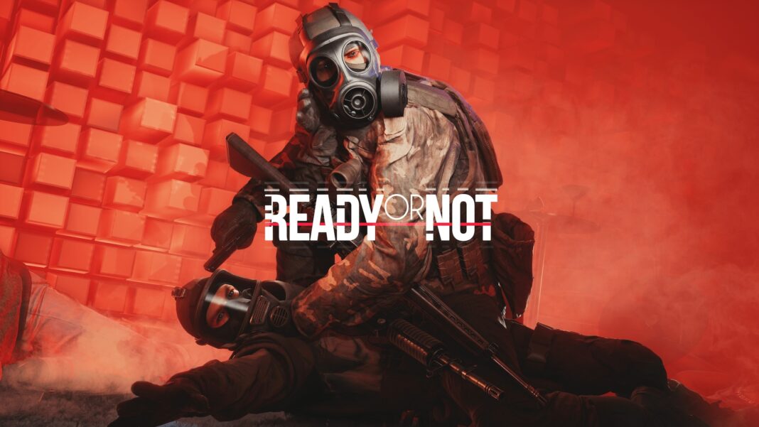 Visuel promotionnel Ready or Not 2025 avec opérateur tactique armé