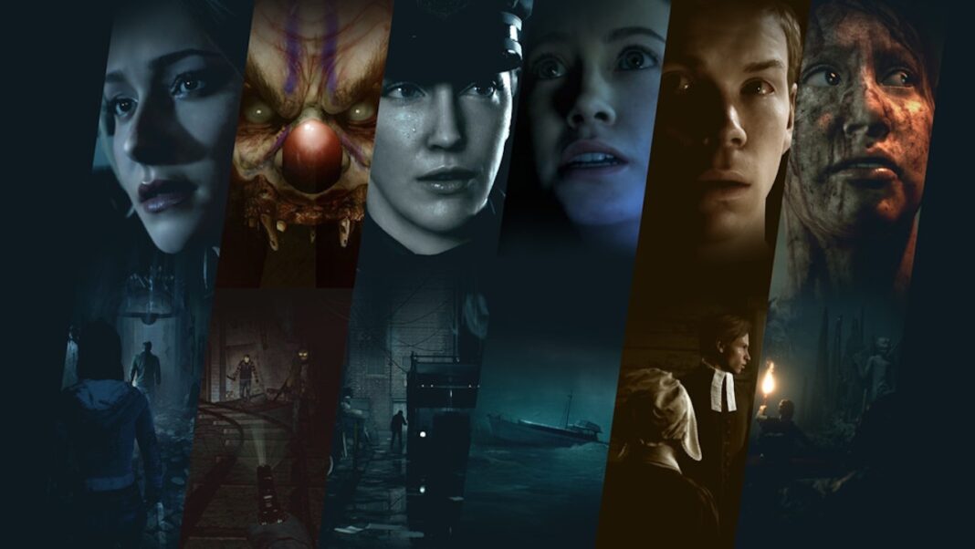 Personnages emblématiques de la série The Dark Pictures Anthology développée par Supermassive Games