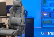 Trust dévoile la Ruya Fabric, chaise hybride pour jouer et bosser