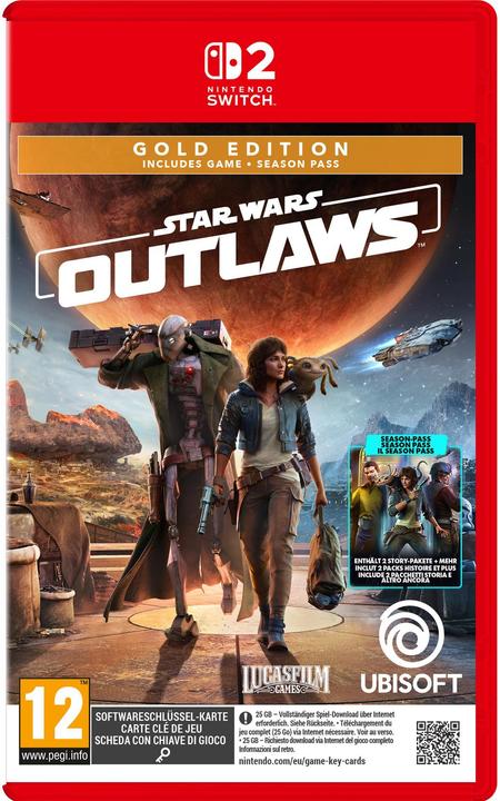 Star Wars Outlaws Gold Edition Nintendo Switch 2