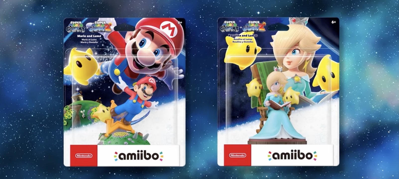 Deux amiibos Super Mario galaxy annoncés pour octobre 2025