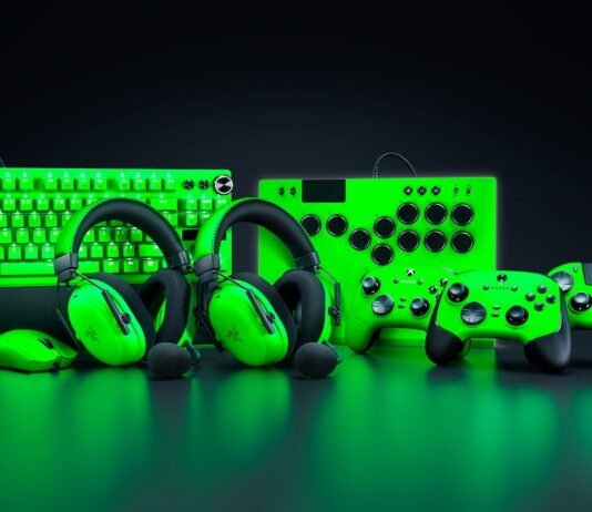 Razer voit la vie en vert avec sa nouvelle collection Esports Green