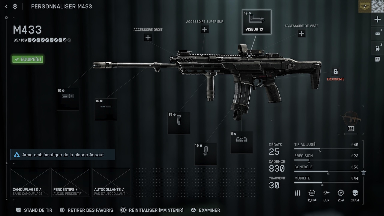 Choisir minutieusement ses équipements d'arme est essentiel dans Battlefield 6