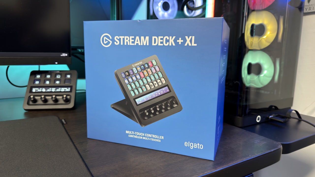 Packaging du Stream Deck plus XL, un  monstre offrant de multiples raccourcis sur PC