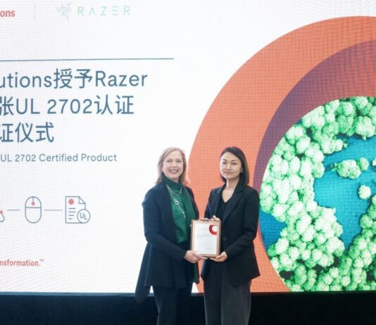 Razer frappe fort avec une première mondiale sur ses périphériques gaming recyclés