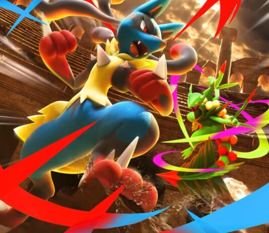 Méga-Lucario arrive dans JCC Pokémon Pocket : l’extension Aura Palpitante se dévoile