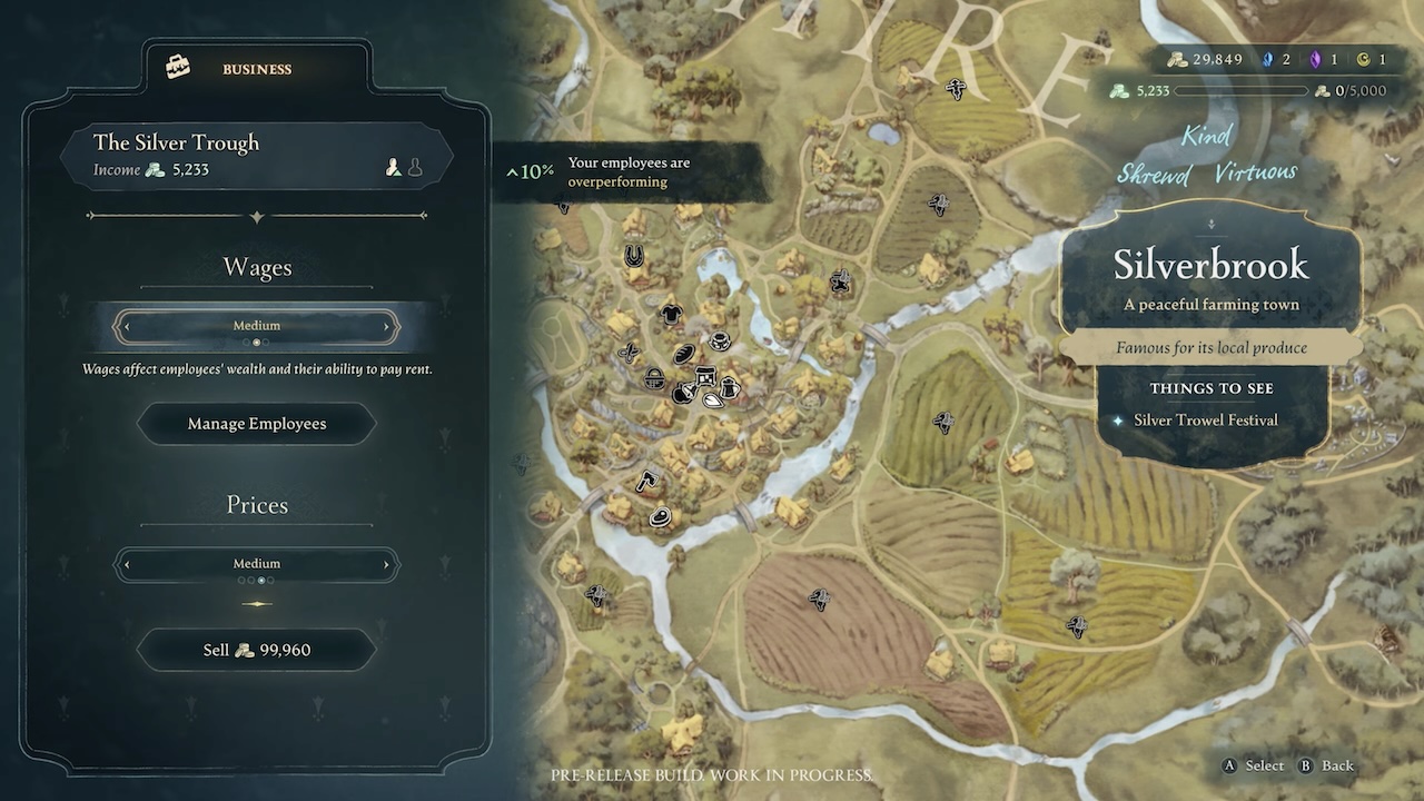 Fable présente sa map plein d'objectifs et points d'intérêt