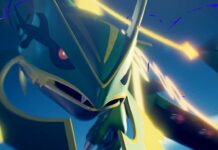 Pokémon TCG Pocket annonce Domination Céleste avec Mega Rayquaza en vedette