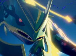 Pokémon TCG Pocket annonce Domination Céleste avec Mega Rayquaza en vedette