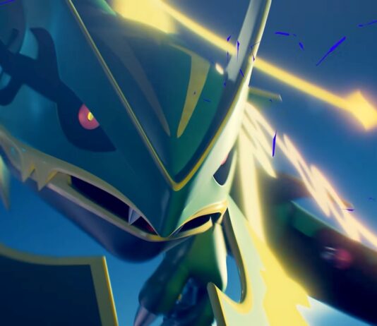 Pokémon TCG Pocket annonce Domination Céleste avec Mega Rayquaza en vedette