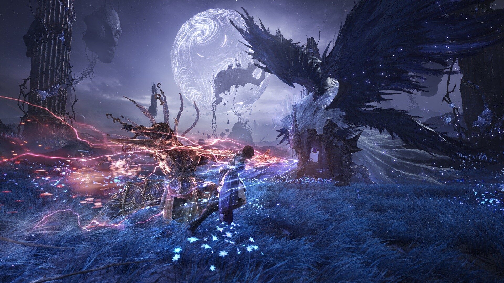 Exemple de combat dans le jeu Tides of Annihilation