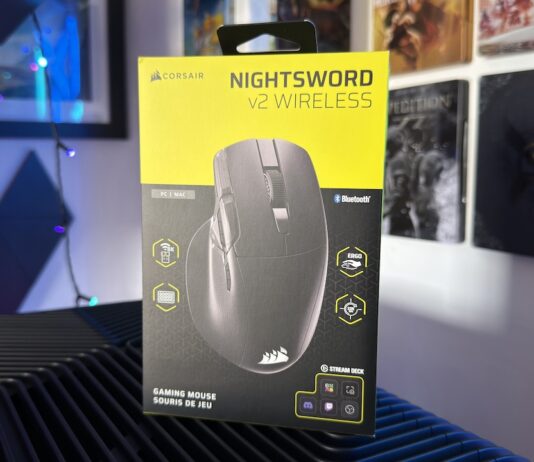 TEST – Corsair Nightsword v2 Wireless SD