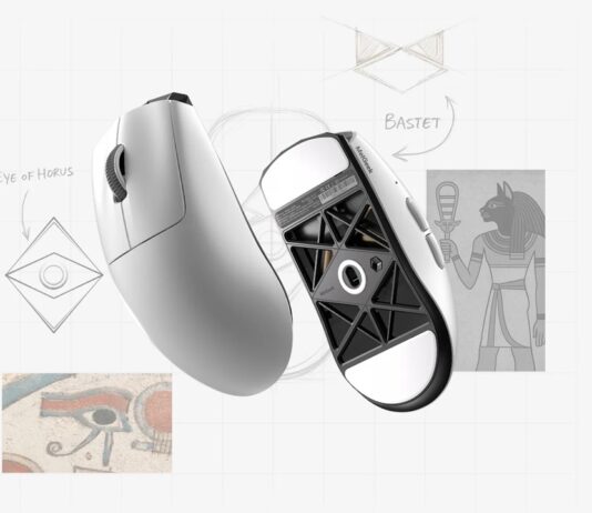 TEST – MelGeek HORUS, une souris qui s’inspire du Louvre !