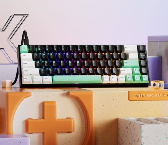 Razer lance le Reclusa X Mini 65 %, un clavier mécanique hot-swap à 69,99 €