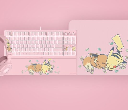 Razer x Pokémon : Pikachu et Évoli réunis dans une collection gaming à croquer !