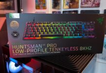 TEST – RAZER Huntsman V3 Pro TKL Low-profile